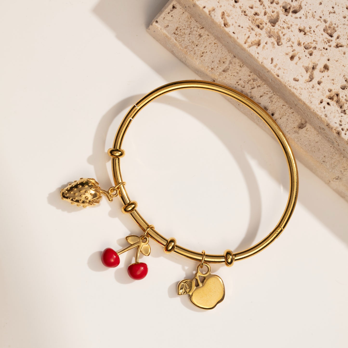 Berry Bloom Charm Bracelet