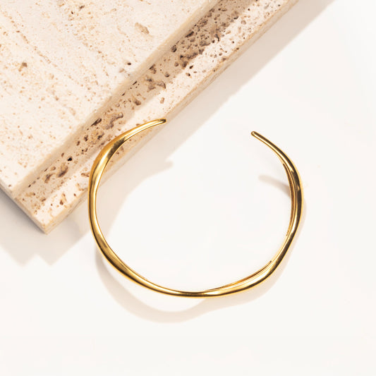 Fluid Wave Open Cuff