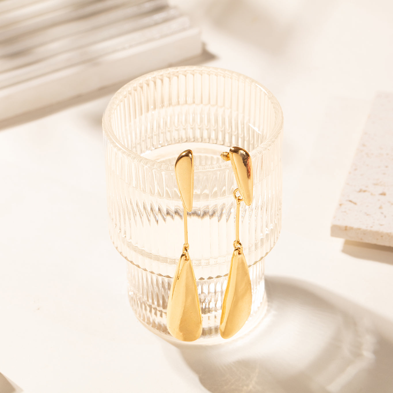 Paddle Drops Earrings